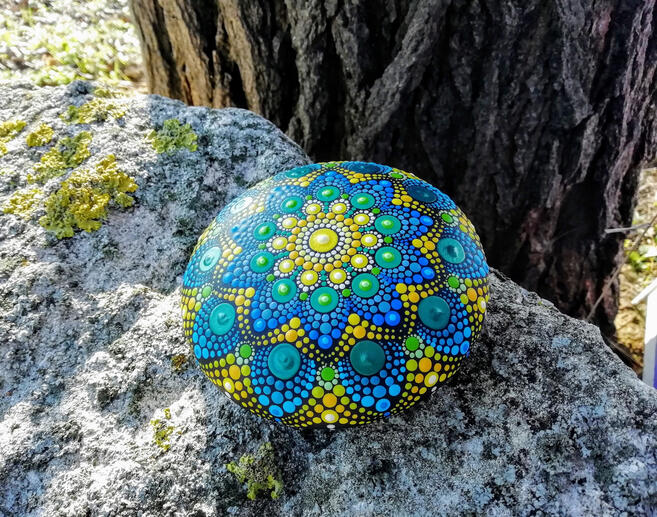 Mandala kő